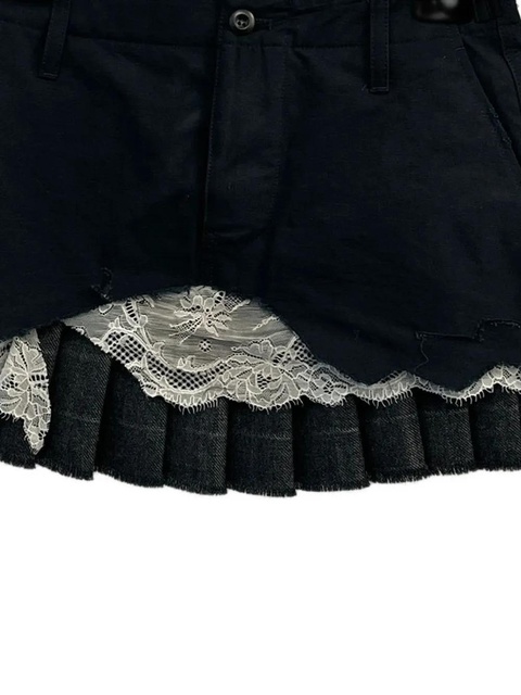 Balenciaga patched mini cargo skirt - Black - zdjęcie produktu nr 2