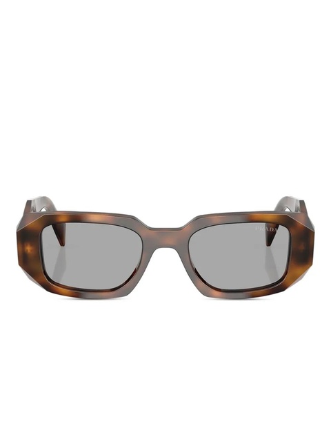 Prada Eyewear rectangle-frame sunglasses - Brown - zdjęcie produktu nr 1