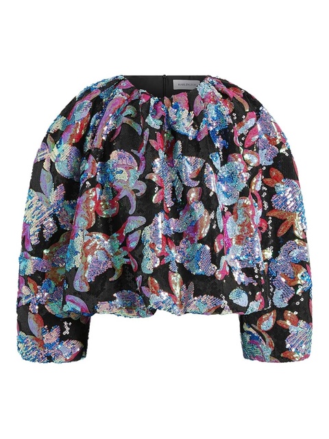 16Arlington Polin sequinned top - Black - zdjęcie produktu nr 1