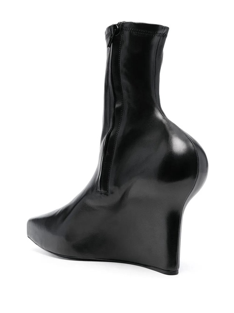Givenchy sculpted-detail 120mm ankle boots - Black - zdjęcie produktu nr 2