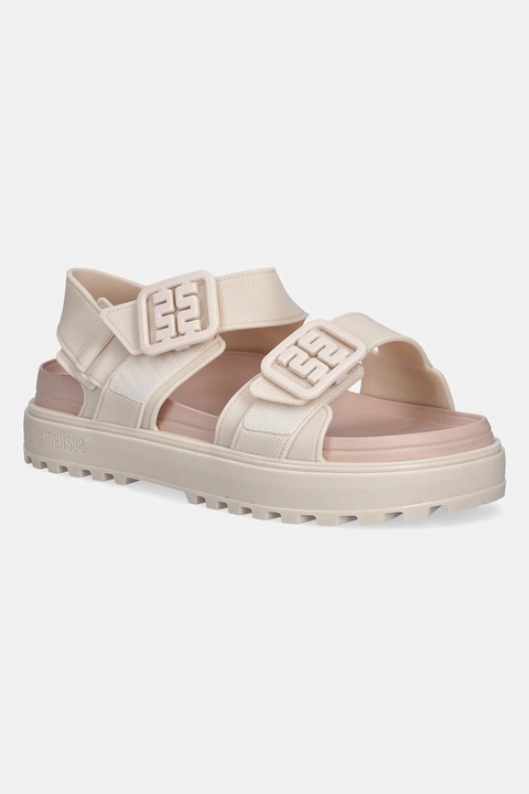 Melissa sandały TOWNY damskie kolor beżowy na platformie M 35964 - zdjęcie produktu nr 1