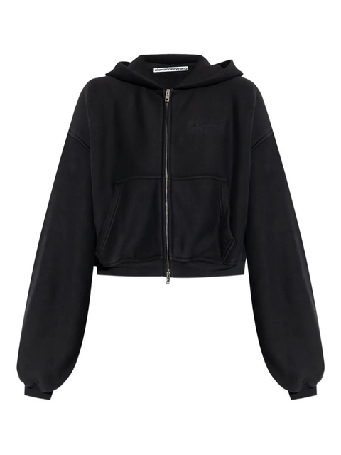 Alexander Wang zip-up hoodie - Black - zdjęcie produktu nr 1