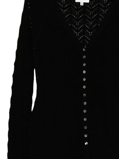 Reformation Sutton cardigan - Black - zdjęcie produktu nr 1