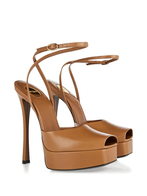 Saint Laurent 110mm Liberat pumps - Brown - zdjęcie produktu nr 2