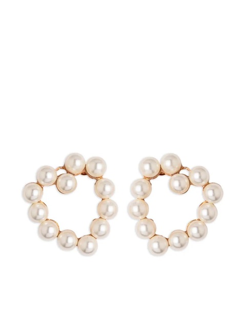 Jennifer Behr Carly earrings - White - zdjęcie produktu nr 2