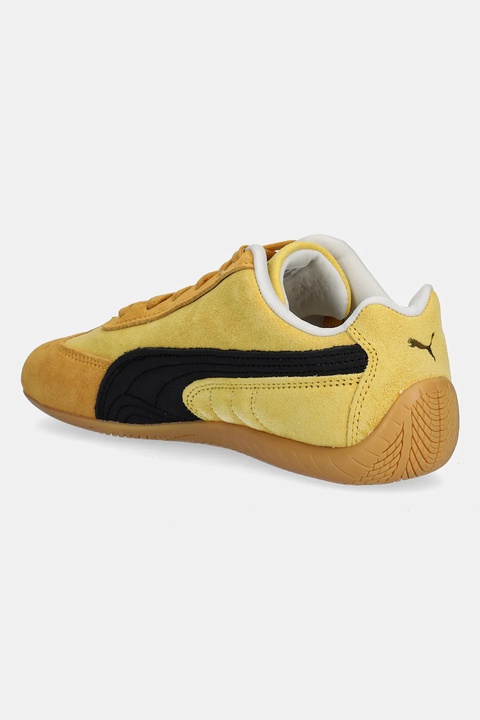 Puma sneakersy zamszowe Speedcat damskie kolor żółty 406329 - zdjęcie produktu nr 2