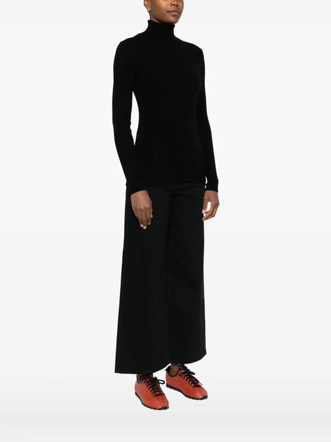 Maje ribbed high-neck top - Black - zdjęcie produktu nr 2