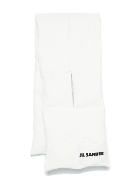 Jil Sander padded scarf - White - zdjęcie produktu nr 1