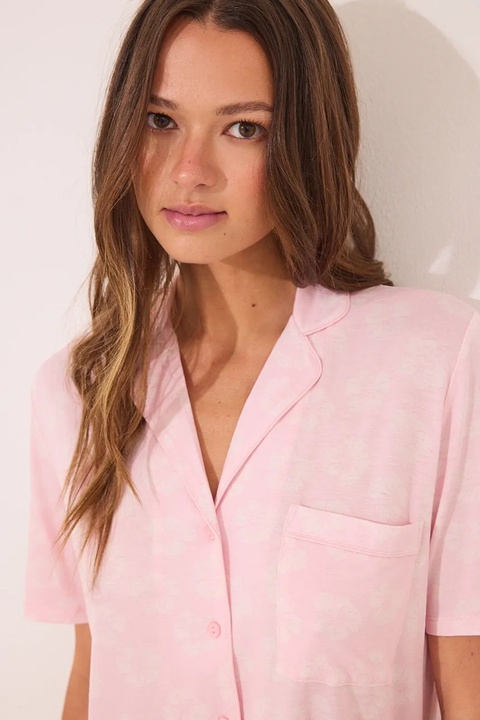 women'secret piżama damska kolor różowy 4752521 - zdjęcie produktu nr 2