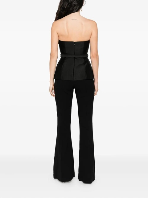 Self-Portrait buckle-embellishment jumpsuit - Black - zdjęcie produktu nr 2