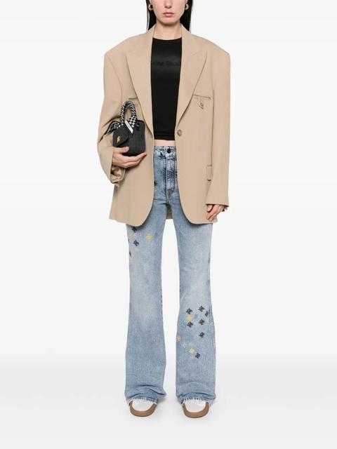 AMIRI MA Quad embroidered jeans - Blue - zdjęcie produktu nr 2