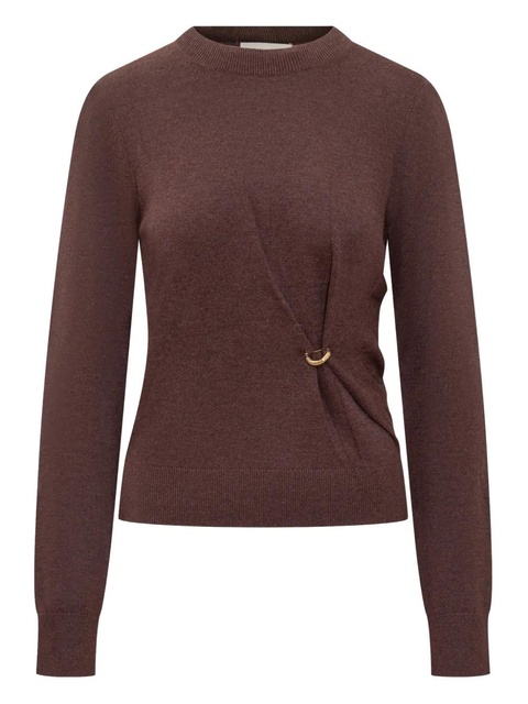 ISABEL MARANT ring detail cosima-gb sweater - Red - zdjęcie produktu nr 1