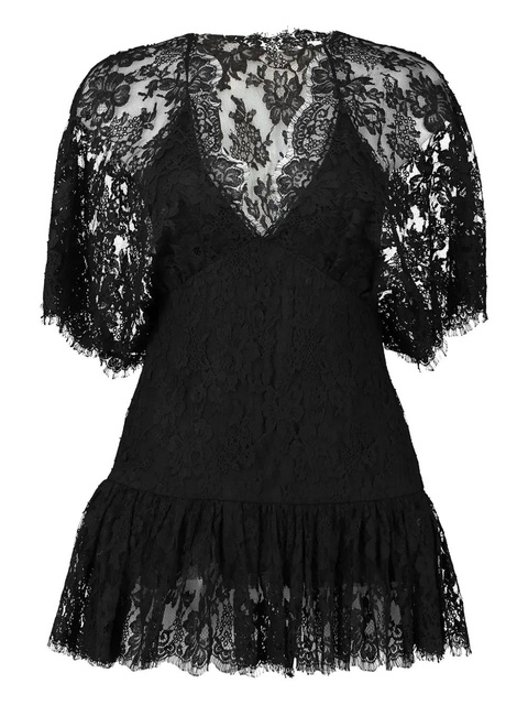 Chloé ruffled lace blouse - Black - zdjęcie produktu nr 2
