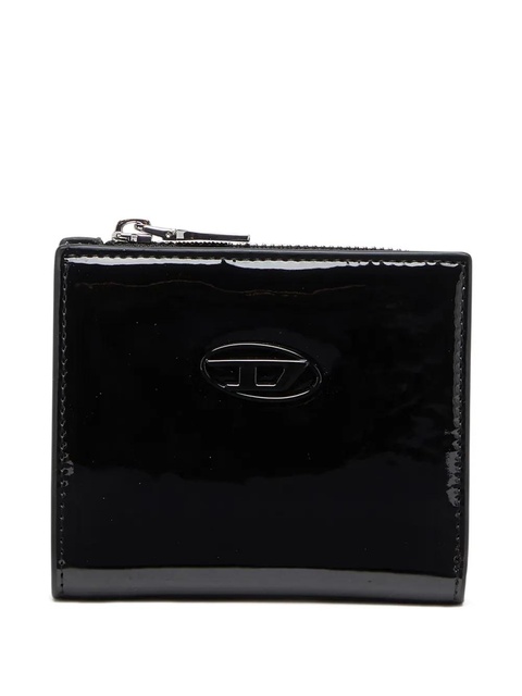 Diesel Play III patent leather cardholder - Black - zdjęcie produktu nr 1