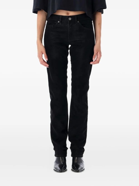 MARANT ÉTOILE eco leather trousers - Black - zdjęcie produktu nr 1