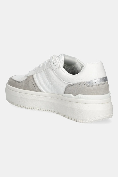 G-Star sneakersy EVE BSC LEA W damskie kolor biały 2411076501.WHT.SLVR - zdjęcie produktu nr 2