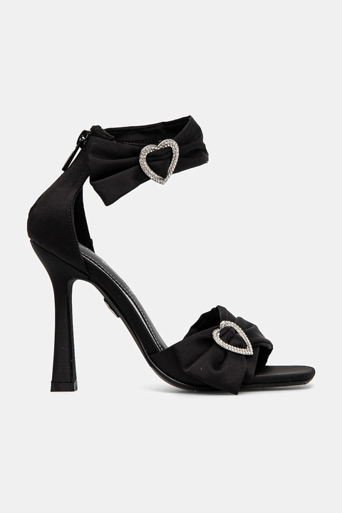 Buffalo sandały Fairy Chic Heart kolor czarny 1291618-BLK - zdjęcie produktu nr 2