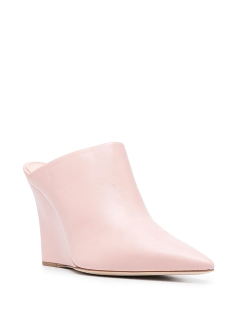 Paris Texas Wanda pointed toe 100mm mules - Pink - zdjęcie produktu nr 2