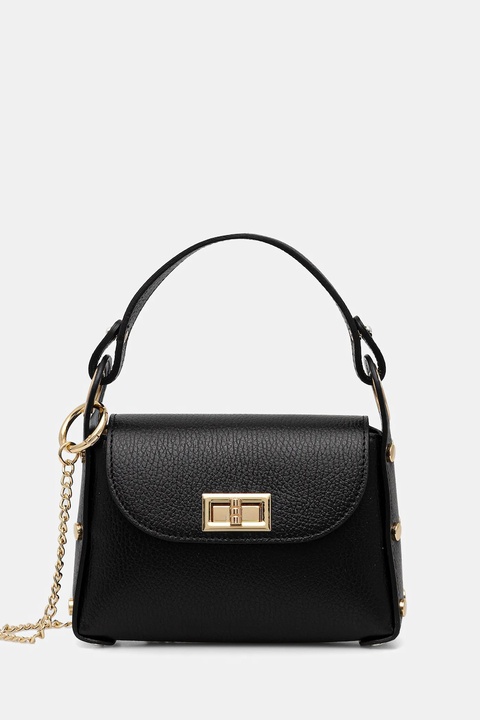 Answear.LAB torebka skórzana kolor czarny - zdjęcie produktu nr 1