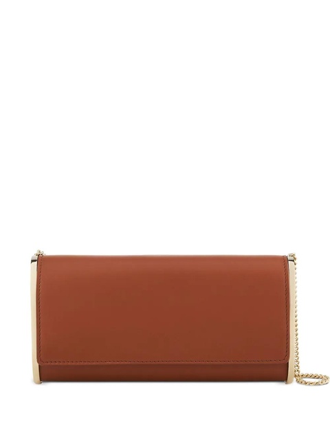 Aquazzura metallic-top leather shoulder bag - Brown - zdjęcie produktu nr 1