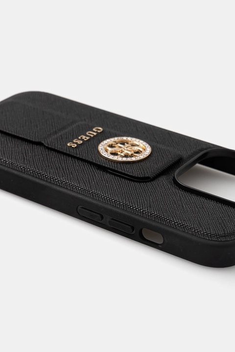 Guess etui na telefon iPhone 15 Pro 6.1" kolor czarny GUHCP15LPGSSADK - zdjęcie produktu nr 2