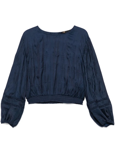 Maje balloon-sleeves blouse - Blue - zdjęcie produktu nr 1