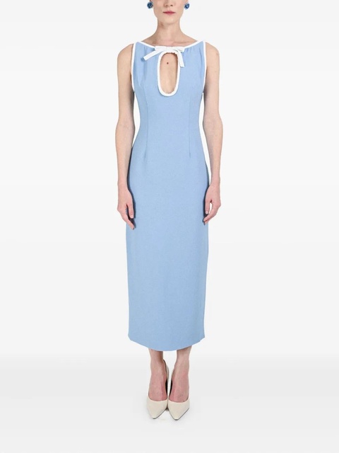 Rowen Rose hole-detail maxi dress - Blue - zdjęcie produktu nr 2