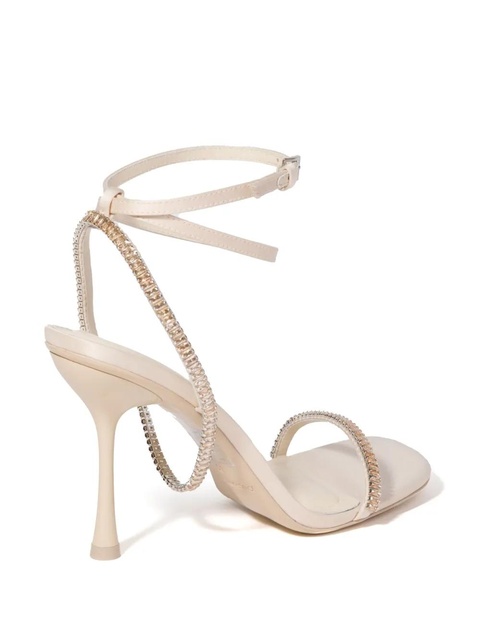 Simkhai crystal-embellished stiletto sandals - Neutrals - zdjęcie produktu nr 1