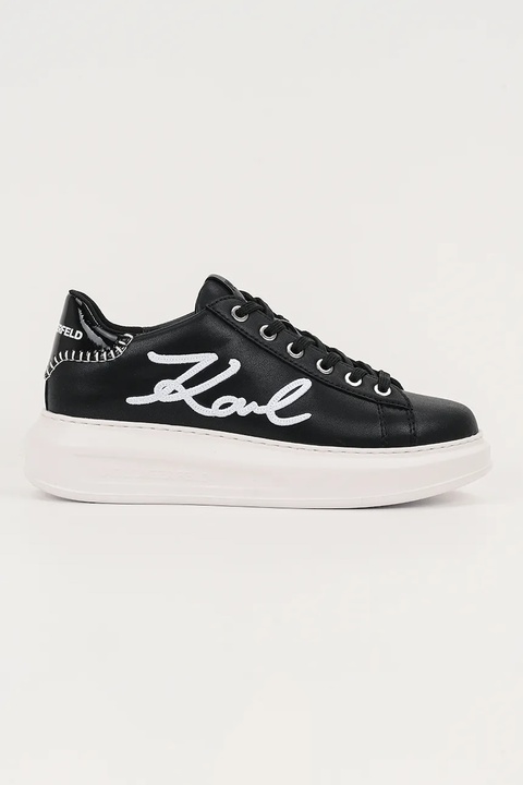 Karl Lagerfeld sneakersy skórzane KAPRI kolor czarny KL62572A - zdjęcie produktu nr 1