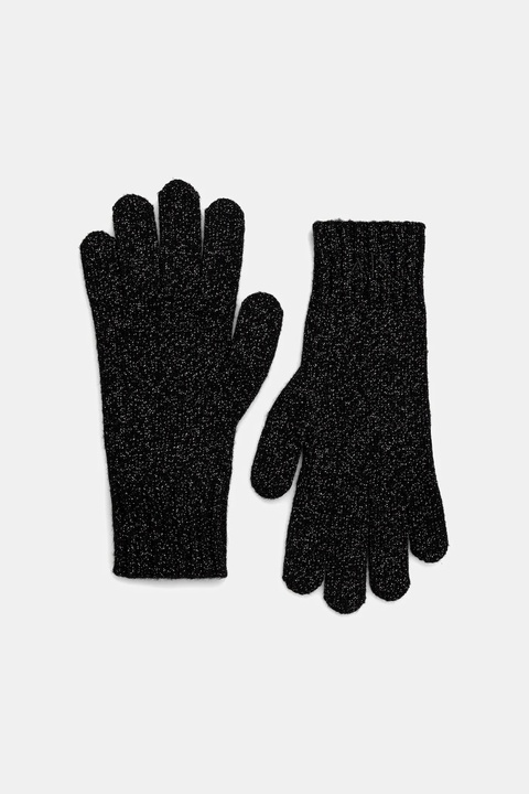 Armani Exchange rękawiczki z dodatkiem wełny damskie kolor czarny XW001521 AF16181 - zdjęcie produktu nr 2