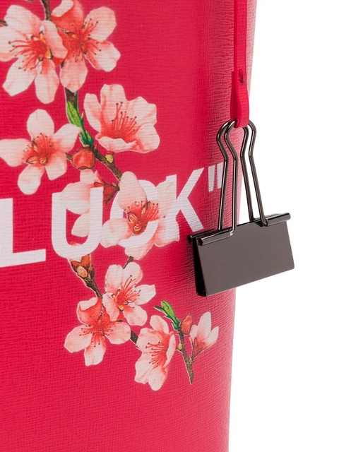 Off-White Lunar New Year print tote - Red - zdjęcie produktu nr 2