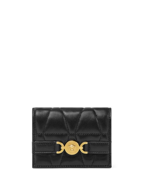 Versace Medusa '95 quilted bi-fold wallet - Black - zdjęcie produktu nr 1