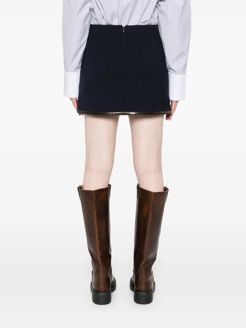 SANDRO zip-fastening mini skirt - Blue - zdjęcie produktu nr 2