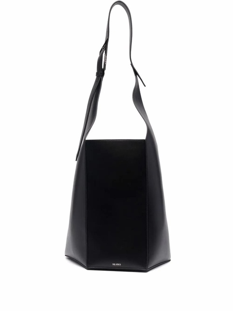 The Attico leather tote bag - Black - zdjęcie produktu nr 1