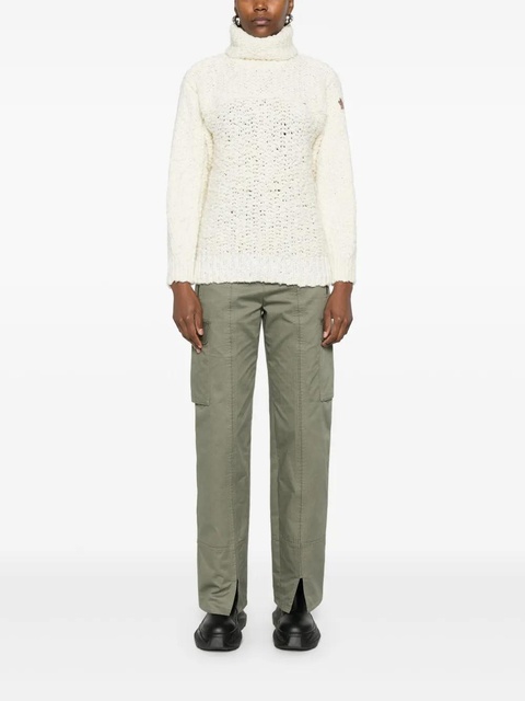 Moncler Grenoble polo-neck sweater - White - zdjęcie produktu nr 2