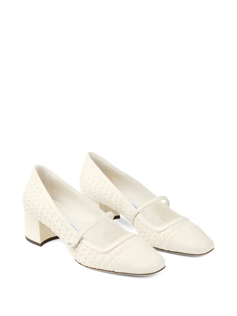 Jimmy Choo 45mm Elisa pumps - White - zdjęcie produktu nr 2
