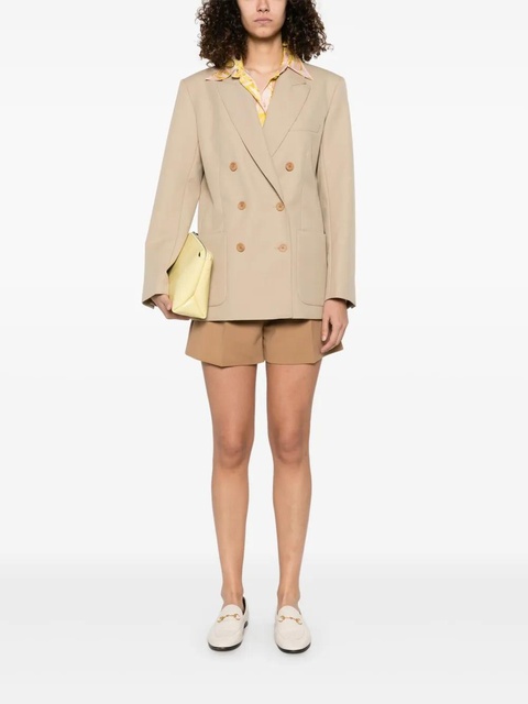 SANDRO double-breasted blazer - Brown - zdjęcie produktu nr 2