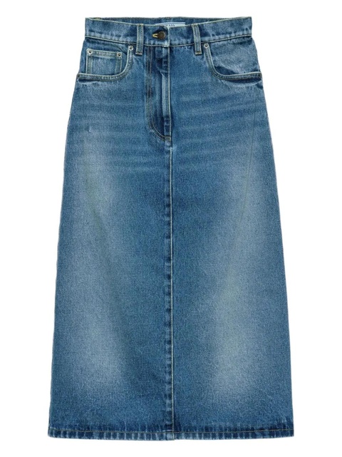 Prada denim midi skirt - Blue - zdjęcie produktu nr 1