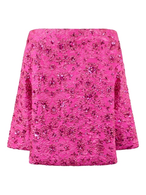 Valentino Garavani sequin-embellished dress - Pink - zdjęcie produktu nr 2