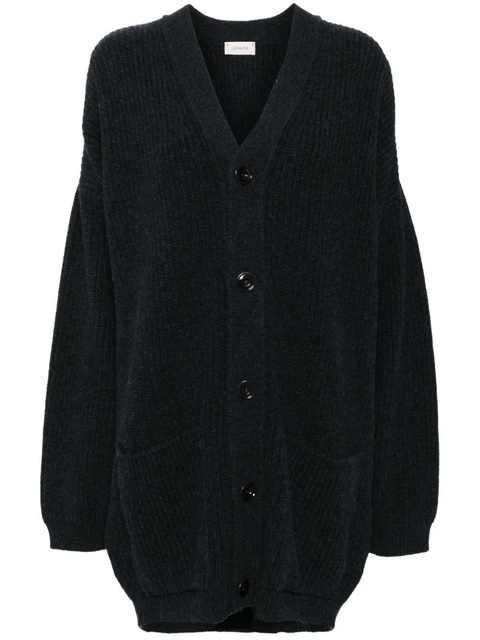 LEMAIRE felted cardi-coat - Blue - zdjęcie produktu nr 1