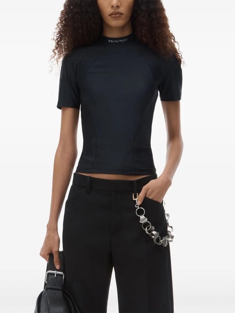 Alexander Wang mock-neck top - Black - zdjęcie produktu nr 2
