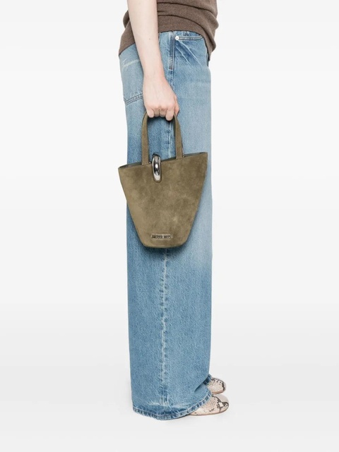 Jacquemus Le Petit Bambola tote bag - Green - zdjęcie produktu nr 2