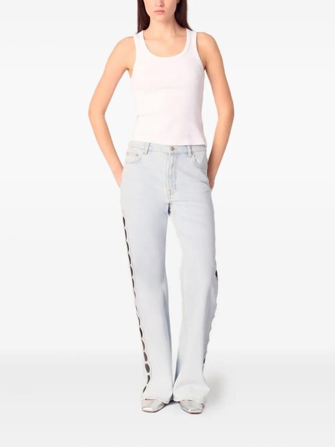 Maje rhinestone-embellished jeans - Blue - zdjęcie produktu nr 2