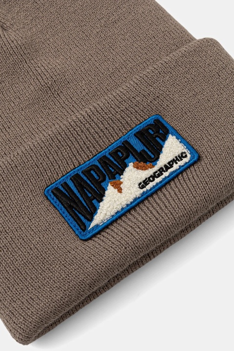 Napapijri czapka F-Montepiana kolor zielony NP0A88T6N1T1 - zdjęcie produktu nr 2