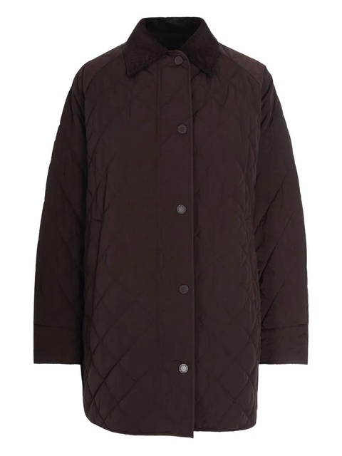 Max Mara quilted buttoned jacket - Brown - zdjęcie produktu nr 1