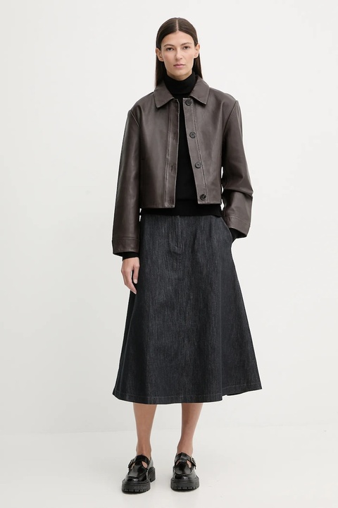 Marc O'Polo sweter damski kolor czarny lekki z golfem 5000007462 - zdjęcie produktu nr 2