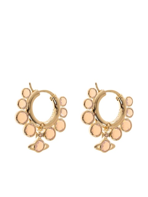 Vivienne Westwood Jenia hoop earrings - Gold - zdjęcie produktu nr 1