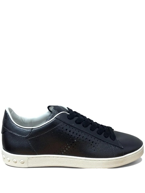 Tod's perforated-detail sneakers - Black - zdjęcie produktu nr 1