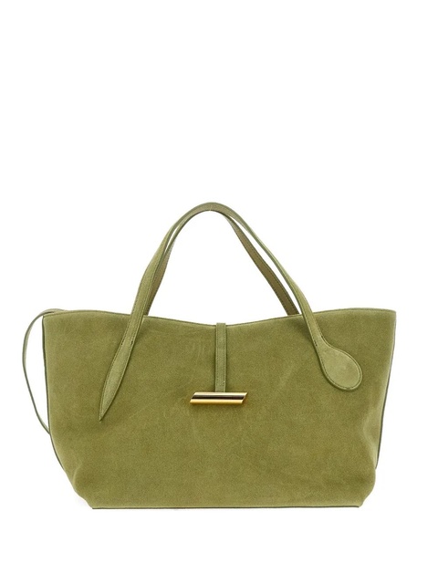 Liffner suede tote bag - Green - zdjęcie produktu nr 1