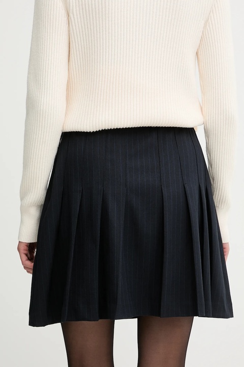 Morgan spódnica kolor granatowy mini rozkloszowana JLOUI.F - zdjęcie produktu nr 2